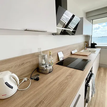 Lovely T1 D Architecte De Standing Vue Mer 360 Larmor-Plage Exterior photo