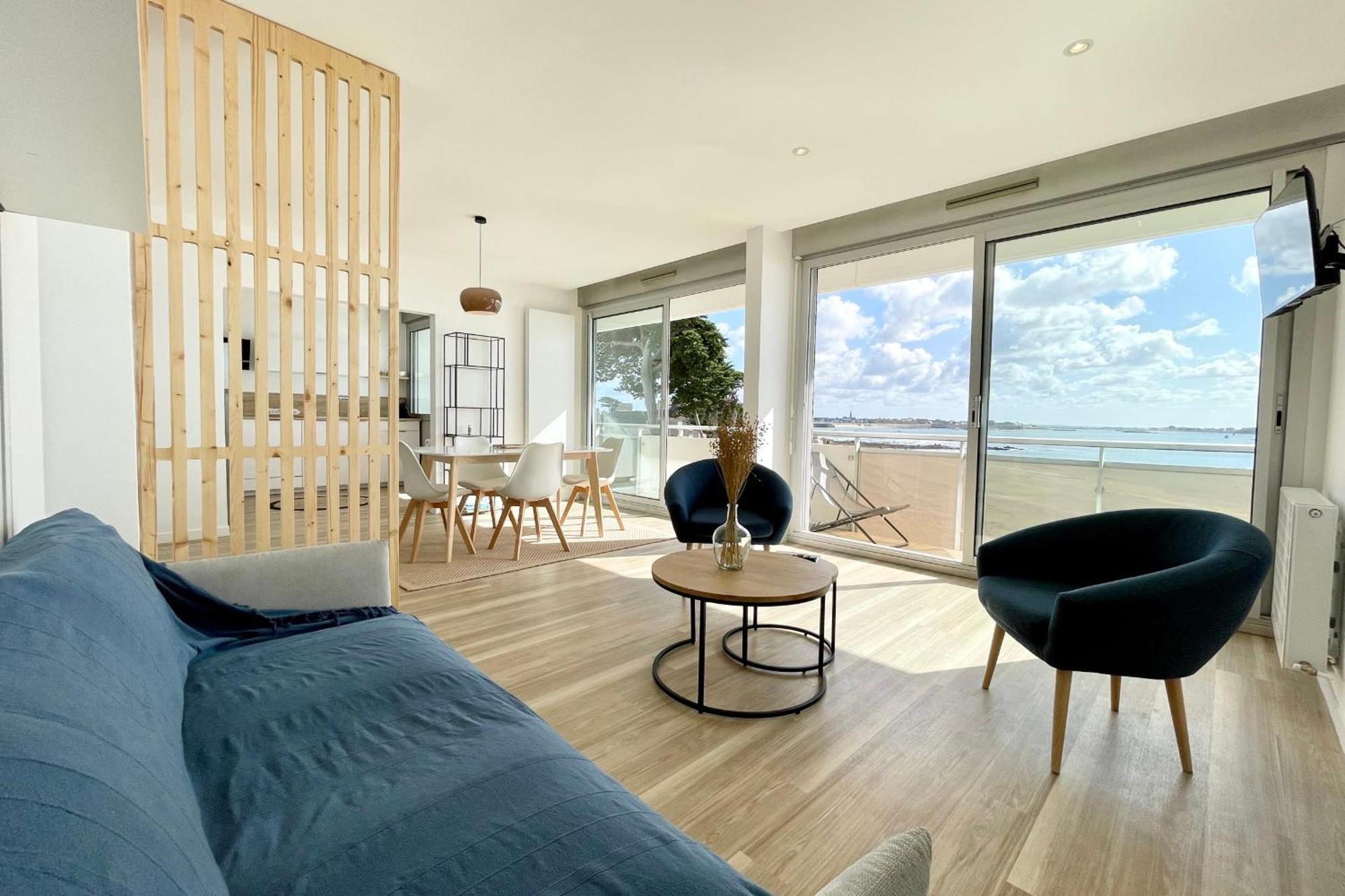 Apartment Lovely T1 D Architecte De Standing Vue 360 Larmor-Plage